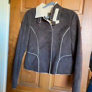 Old navy suede brown jacket